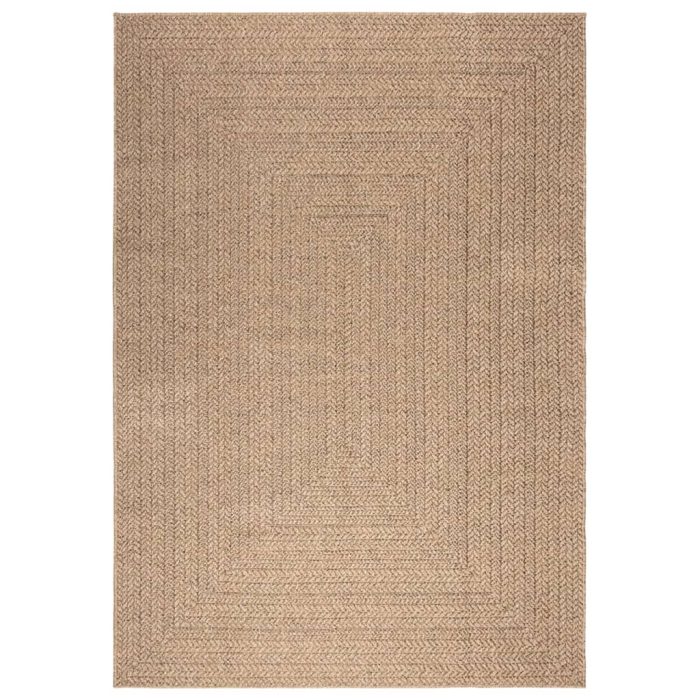 TrendyXL Vloerkleed ZIZUR binnen en buiten 160x230 cm jute look