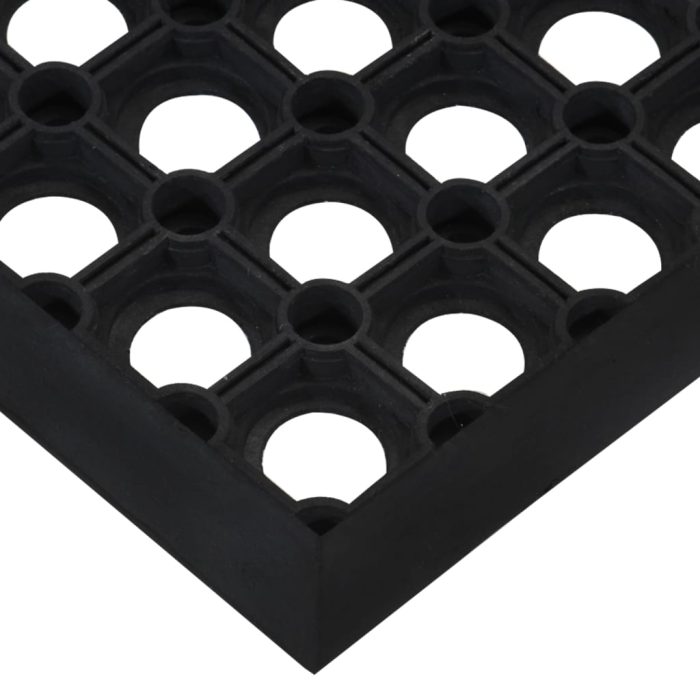 TrendyXL Trapmatten 10 st 25x75 cm rubber