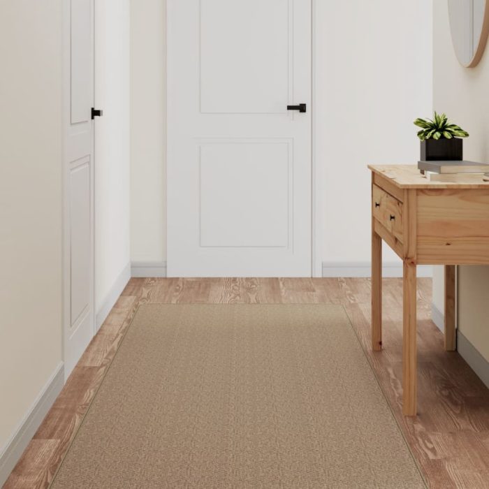 TrendyXL Tapijtloper 80x200 cm sisal-look zandkleurig