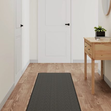 TrendyXL Tapijtloper 50x300 cm sisal-look antracietkleurig