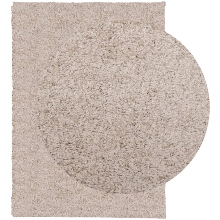 TrendyXL Vloerkleed PAMPLONA shaggy hoogpolig modern 200x280 cm beige