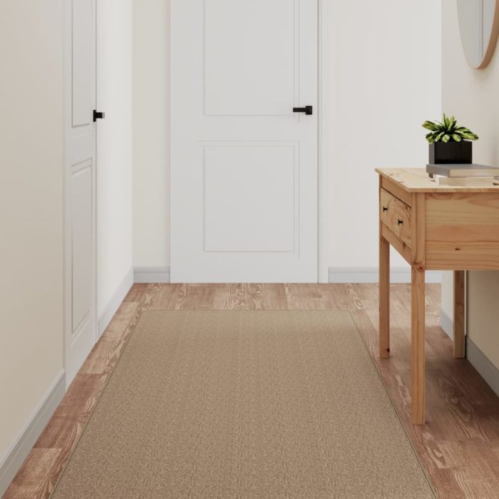 TrendyXL Tapijtloper 80x300 cm sisal-look zandkleurig