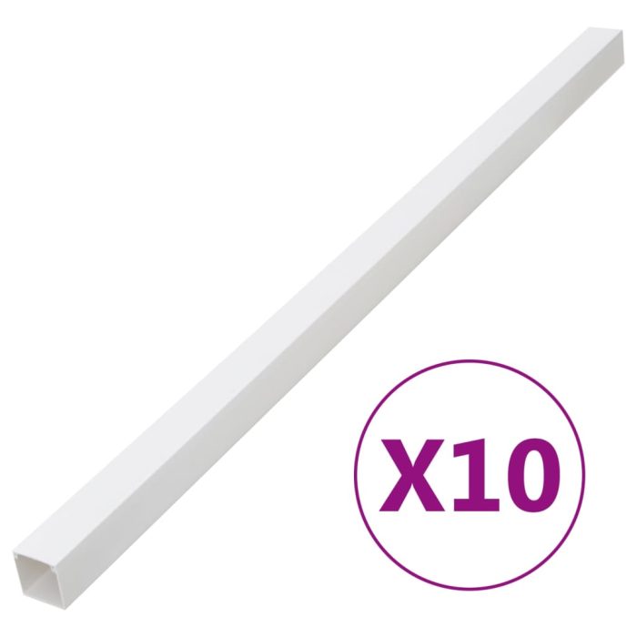 TrendyXL Kabelgoot 100x60 mm 10 m PVC