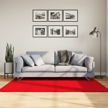 TrendyXL Vloerkleed OVIEDO laagpolig 120x170 cm rood