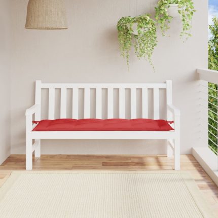 TrendyXL Tuinbankkussen 150x50x7 cm oxford stof rood