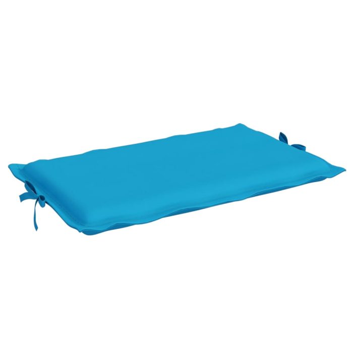 TrendyXL Ligbedkussen 186x58x3 cm oxford stof blauw