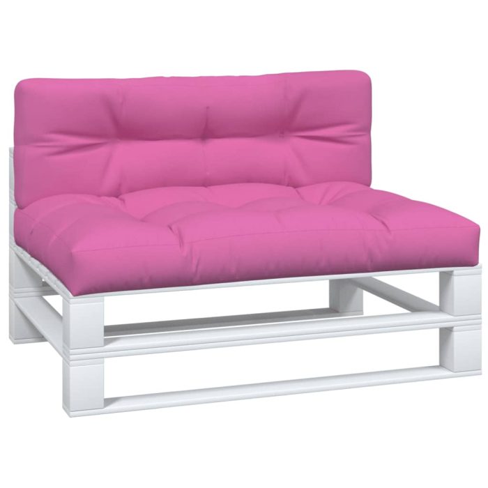 TrendyXL Palletkussens 2 st stof roze