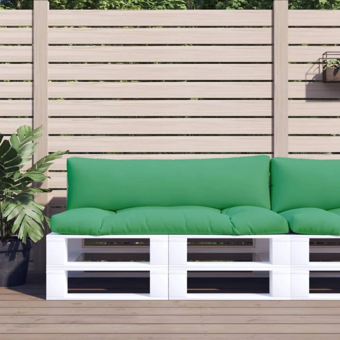 TrendyXL Palletkussens 2 st stof groen