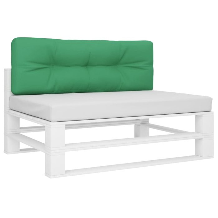 TrendyXL Palletkussen 120x40x12 cm stof groen