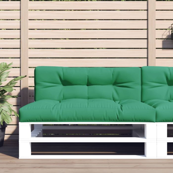 TrendyXL Palletkussen 120x40x12 cm stof groen