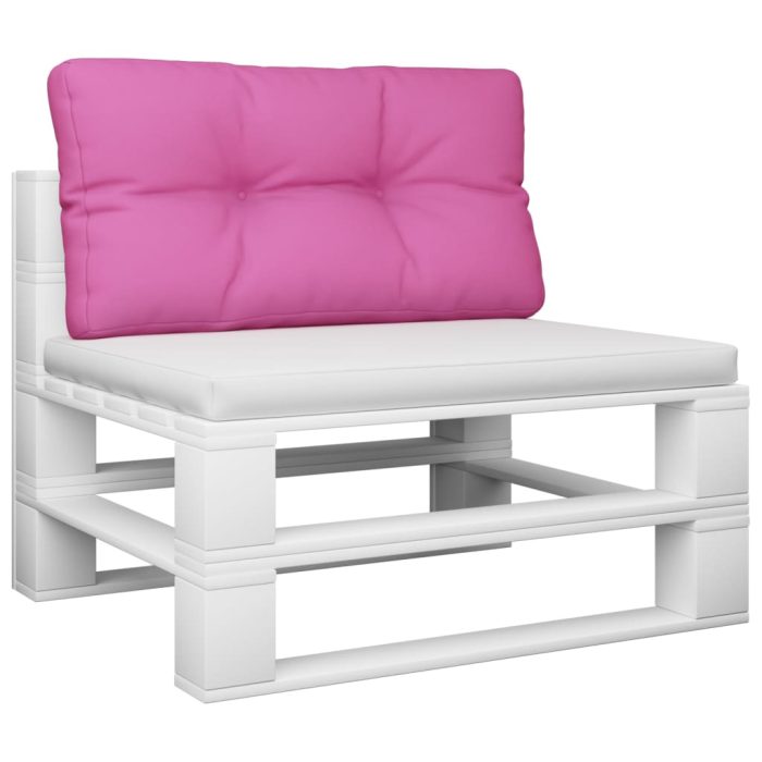 TrendyXL Palletkussen 80x40x12 cm stof roze