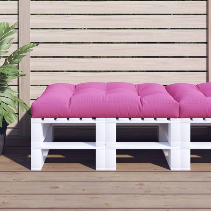 TrendyXL Palletkussen 120x80x12 cm stof roze