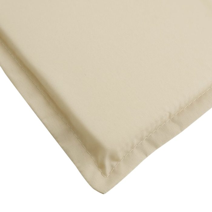 TrendyXL Terrasstoelkussen (75+105)x50x4 cm beige