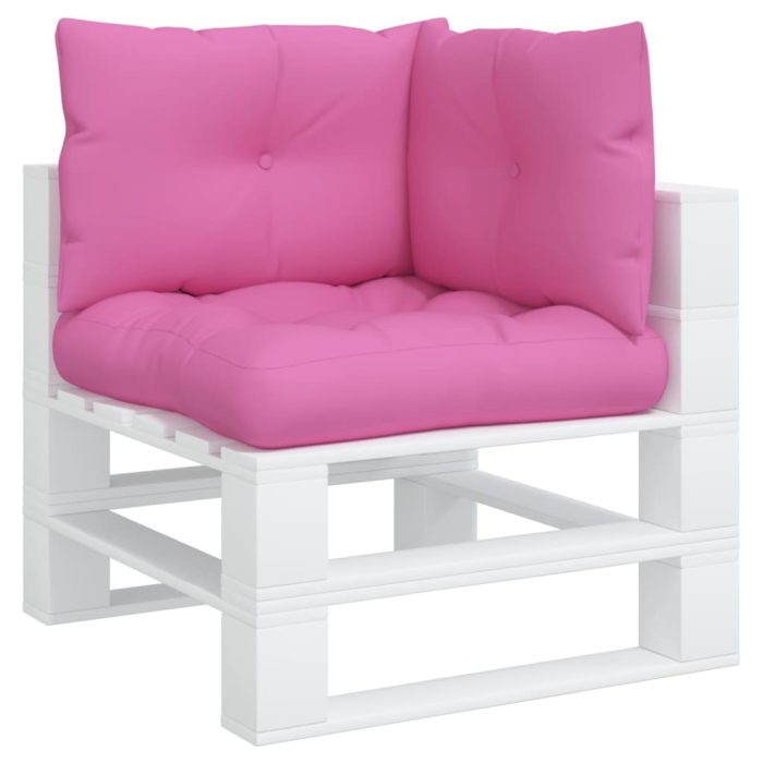 TrendyXL Palletkussens 3 st oxford stof roze