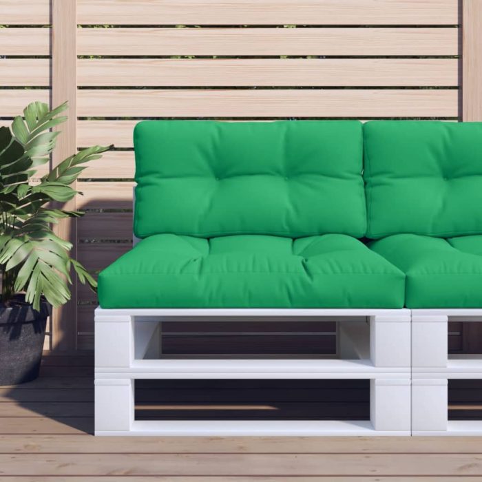 TrendyXL Palletkussens 2 st stof groen