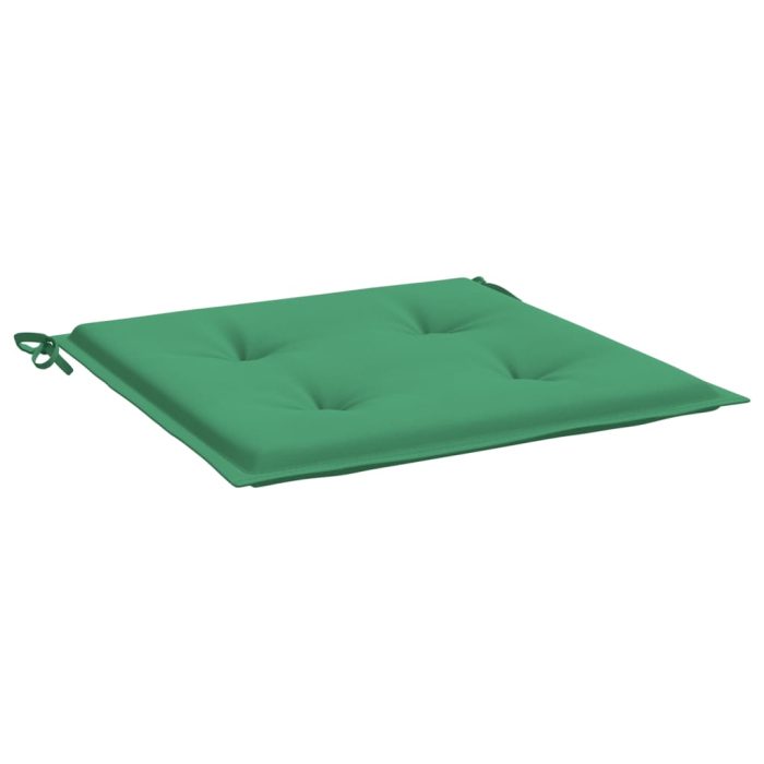 TrendyXL Tuinstoelkussens 4 st 40x40x3 cm oxford stof groen