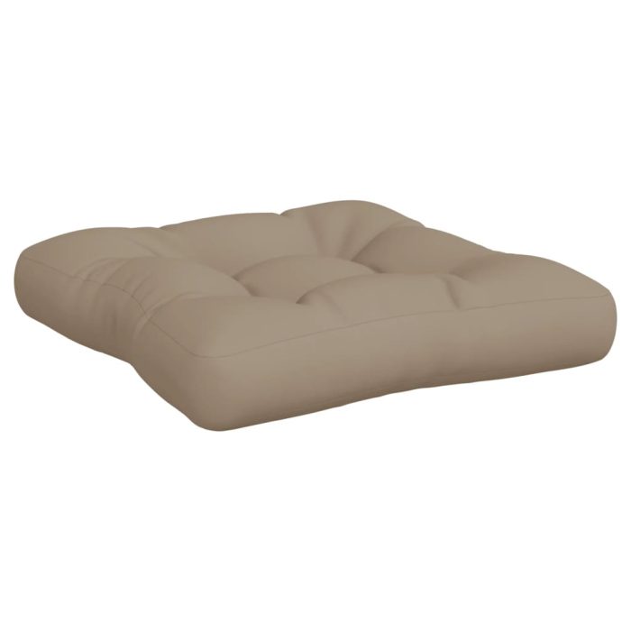 TrendyXL Palletkussens 3 st stof taupe