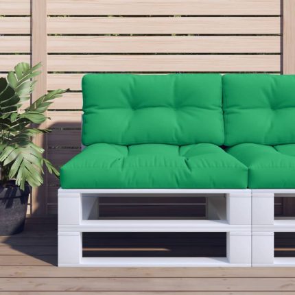 TrendyXL Palletkussen 70x40x12 cm stof groen