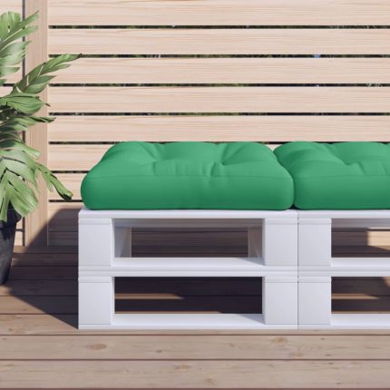 TrendyXL Palletkussen 58x58x10 cm stof groen