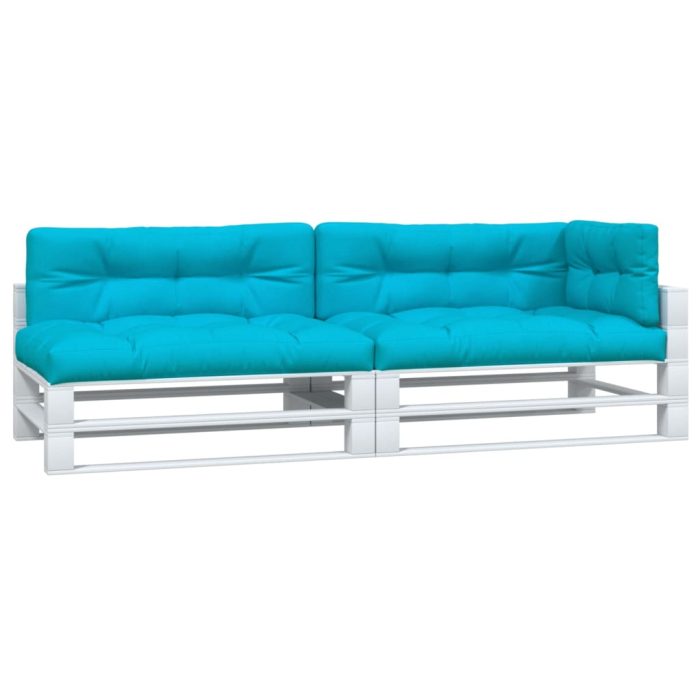 TrendyXL Palletkussens 5 st stof  turquoise