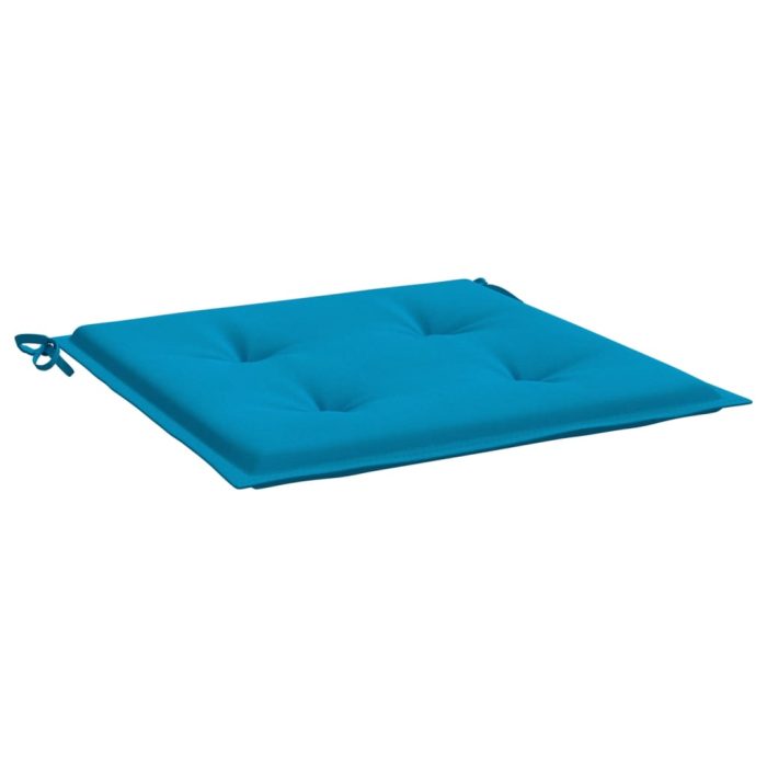 TrendyXL Tuinstoelkussens 4 st 50x50x3 cm oxford stof blauw