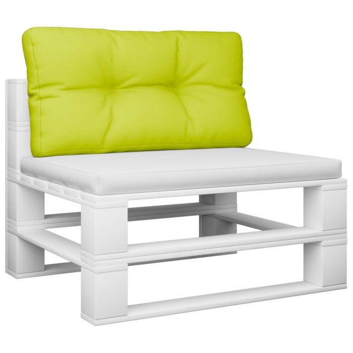 TrendyXL Palletkussen 70x40x12 cm stof heldergroen