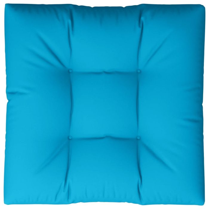 TrendyXL Palletkussen 80x80x12 cm stof blauw